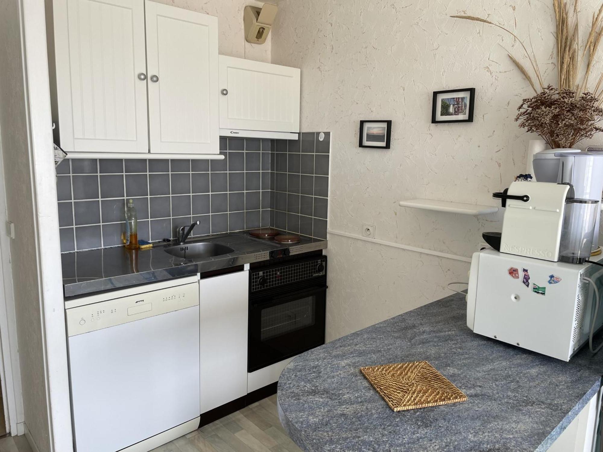 Fort-Mahon-Plage: Studio Balcon, Equipements Complets, Parking Prive - Fr-1-482-12 Kültér fotó